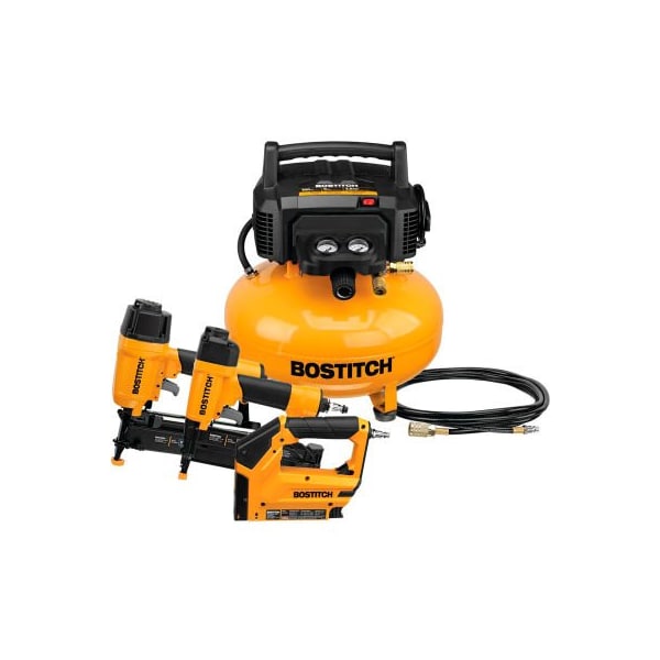 Dewalt Bostitch 3 Tool Compressor Combo Kit BTFP3KIT Zoro